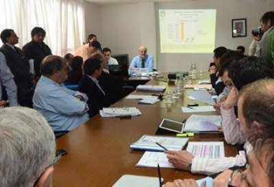 El d�ficit presupuestario fue eje de la reuni�n en Diputados