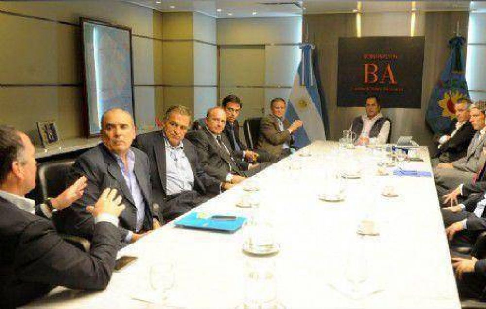 Scioli se reuni� con empresarios de ARGENCON 