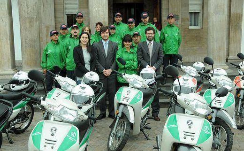Ghi y Hern�n Sabbatella presentaron nuevo sistema de Estacionamiento medido