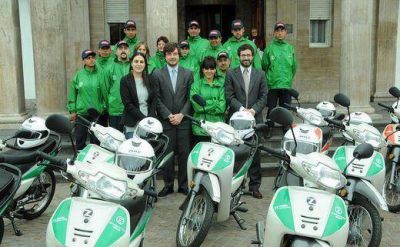 Ghi y Hern�n Sabbatella presentaron nuevo sistema de Estacionamiento medido