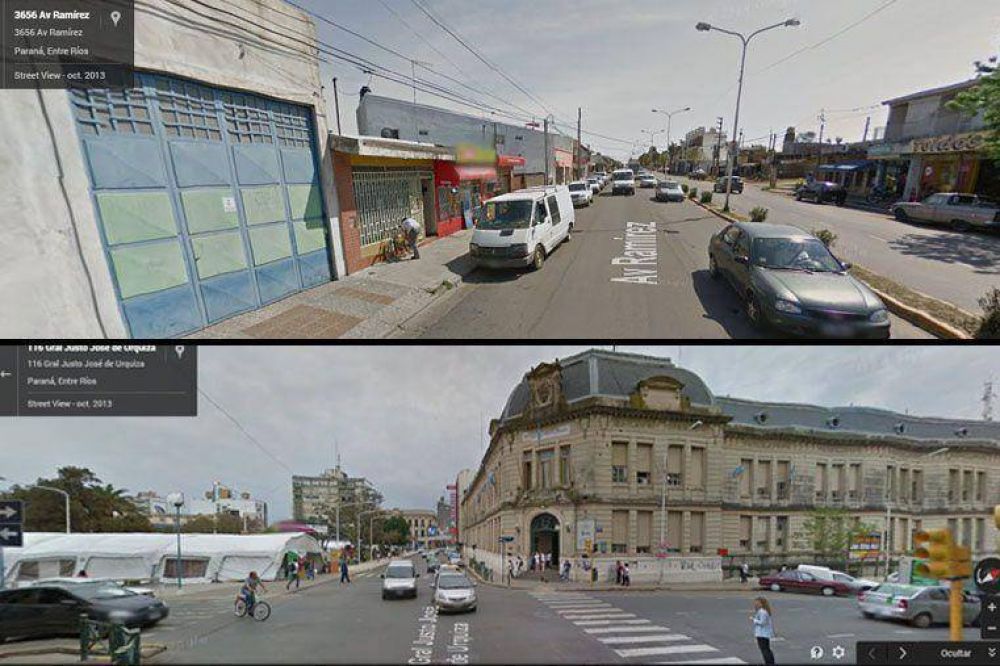 Paran ya se puede recorrer a travs de Google Street View