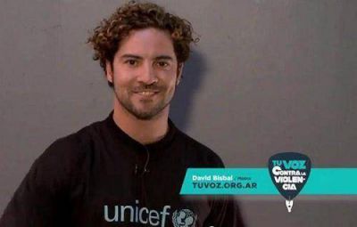 David Bisbal se suma al concurso Tu voz contra la violencia
