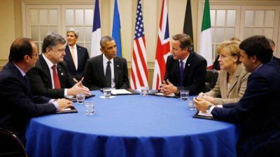 El G7 advirti� a Rusia que le impondr� m�s sanciones si no respeta la soberan�a ucraniana