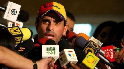 Capriles critic� a Maduro: 