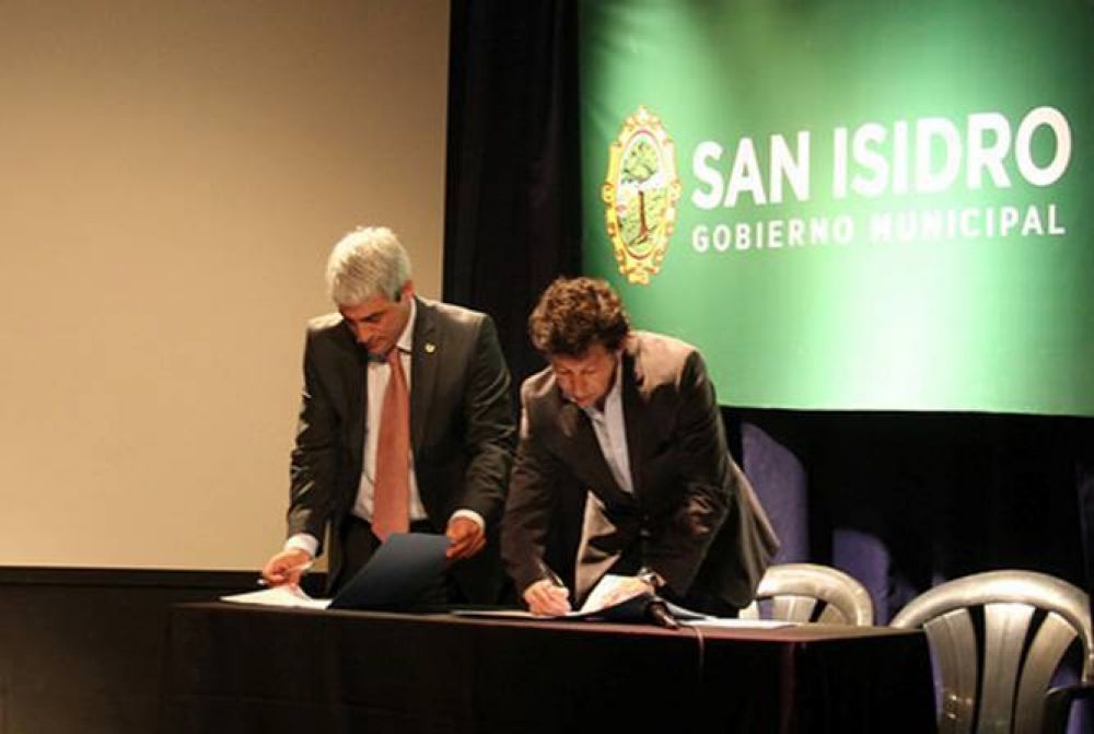 San Isidro firm un convenio a favor de los derechos de los nios 