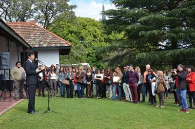Se celebr� el d�a del profesor en San Isidro 