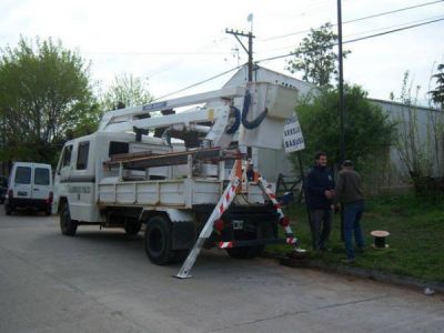 Nueva c�mara de seguridad en La Violetas