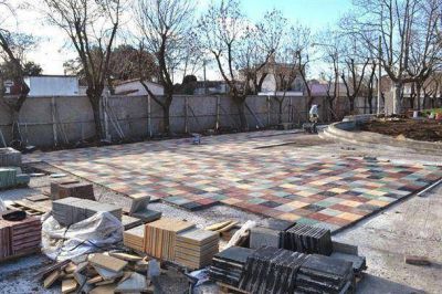 Ma�ana se podr�an apreciar las reformas realizadas en plaza Italia