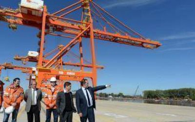Scioli y Kicillof recorrieron el nuevo Puerto de La Plata