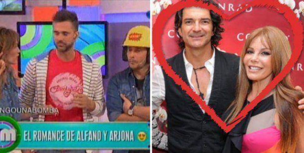 Amor entre dos nadies; Tribunales explota y �hubo romance entre Alfano y Arjona?