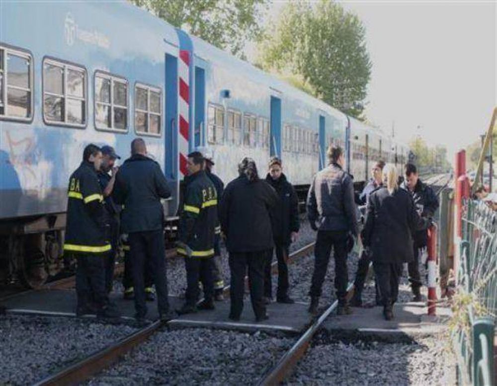 Un hombre fue arrollado por el tren en 1 y 34