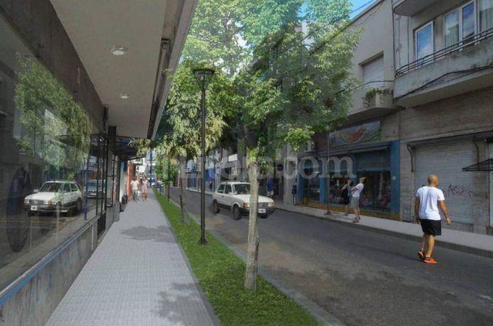 El Municipio junto a los frentistas remodelar�n calle Hip�lito Yrigoyen