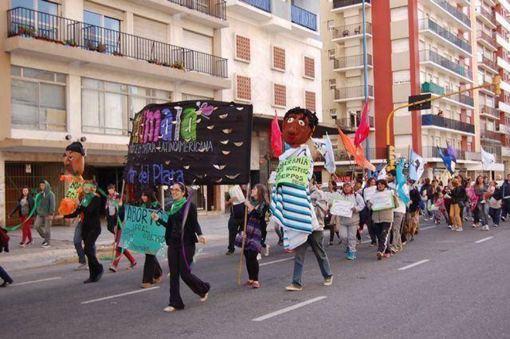 Marcharon en apoyo a la legalizaci�n del aborto