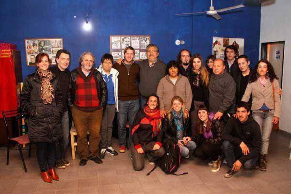 �Chino� Navarro en su visita a Tandil pidi� el apoyo a Cristina