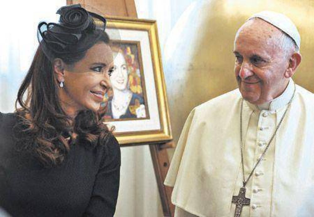 El Papa y la Presidenta