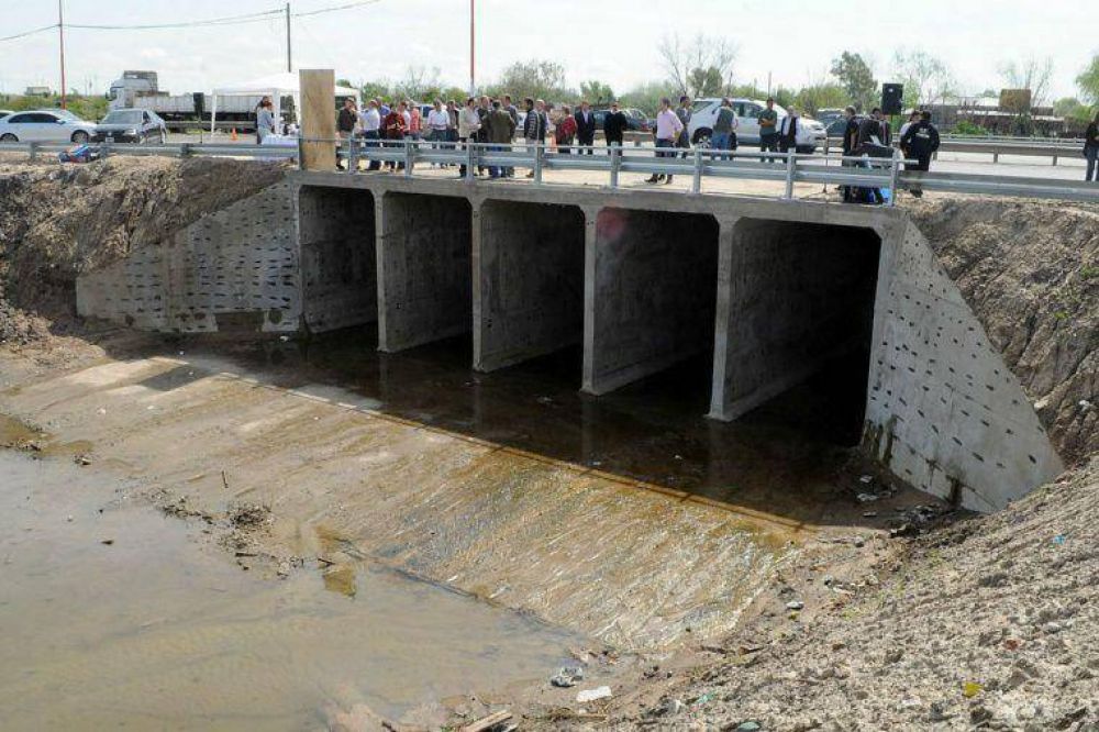 M�s de 200 millones de pesos en obras contra inundaciones