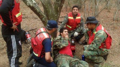 Estuvo perdido tres d�as