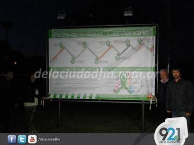 Inauguraron las nuevas obras de la Plaza de la Salud