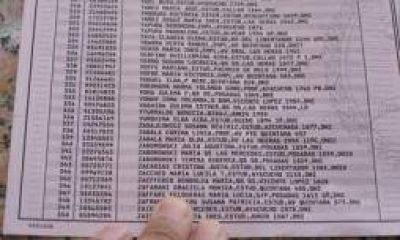 Elecciones 2015. Por 30 d�as se podr� verificar padrones provisionales