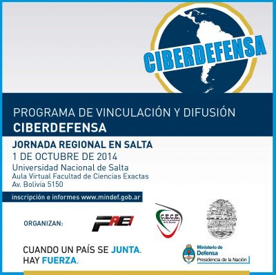 Programa de vinculaci�n y difusi�n Ciberdefensa, Jornada regional en Salta