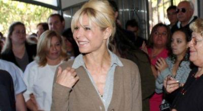 Karina Rabolini descart� ser candidata aunque se ubic� para 