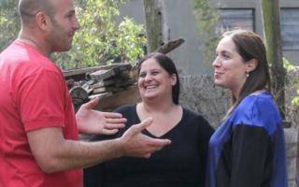 Elecciones 2015: Vidal se mostr� con el chef Martiniano en Quilmes