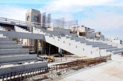 Avanza a paso acelerado la obra del centro comercial y cultural