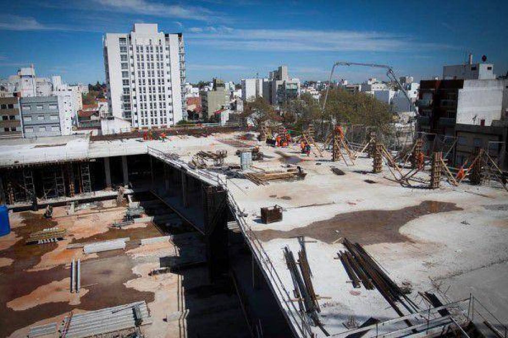 Avanzan las obras del nuevo centro comercial de Mar del Plata