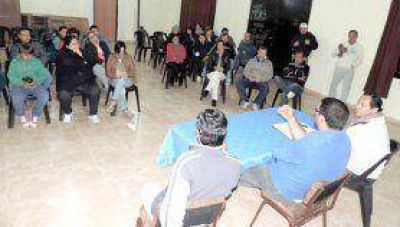 Se reunieron vecinos en Villa Las Lomas
