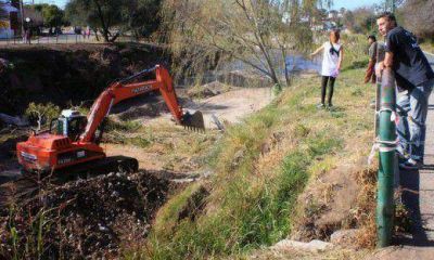 Est�n paralizadas hace un mes las obras de las lagunas de retardo