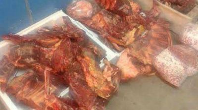 Decomisan 90 kilos de carne en mal estado de una carnicer�a