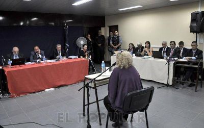 Duras declaraciones de la �nica mujer detenida en Monte Peloni