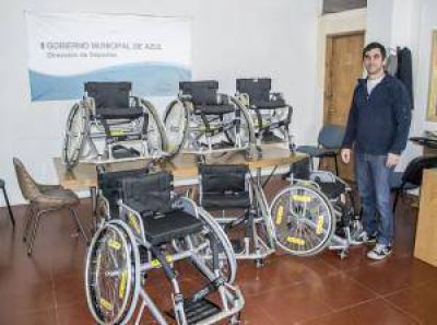 Capacitaci�n en B�squet sobre Silla de Ruedas