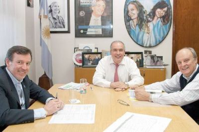 Di Pierro se reuni� con el secretario de Obras de Naci�n