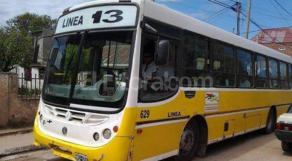 Alto Verde: operativo y custodia en colectivos
