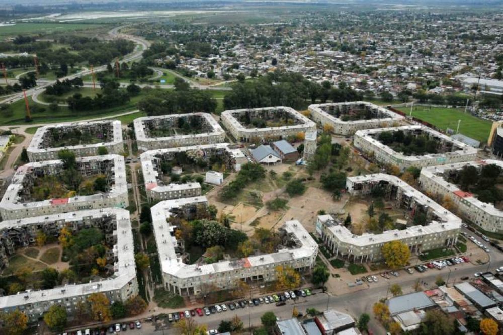 Comienza la obra para mejorar el Fonavi de Barrio Centenario