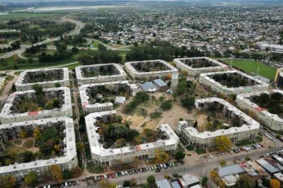 Comienza la obra para mejorar el Fonavi de Barrio Centenario