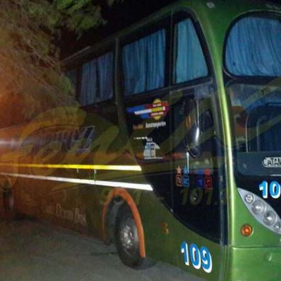 Gendarmer�a secuestr� un colectivo de la empresa Guti�rrez en Aimogasta