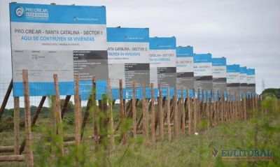 Santa Catalina: colocan carteles y es inminente el inicio de obras