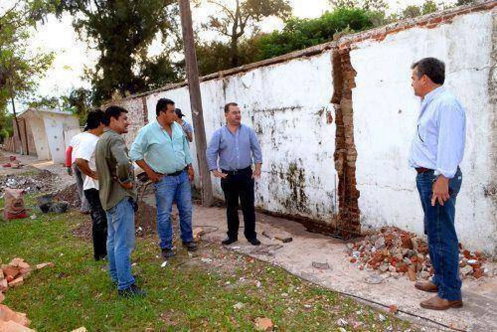 El Municipio de Juan José Castelli comenzó con los trabajos de mejoramientos en el cementerio local