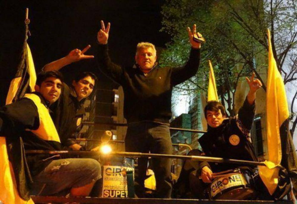 Cirone fue reelecto como Secretario General de SUPETAX