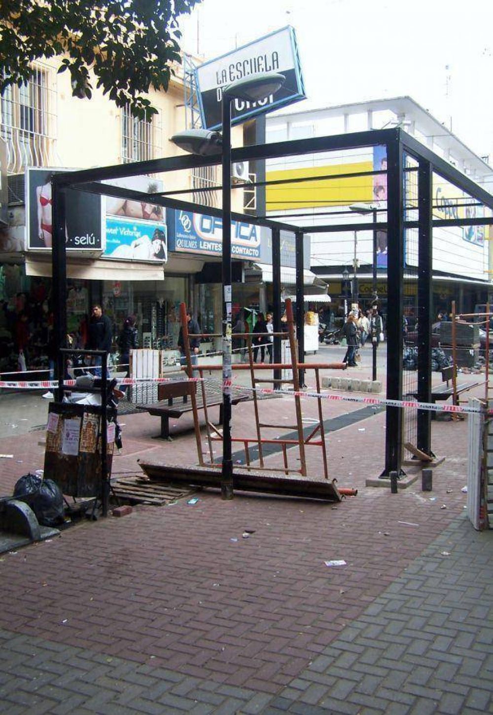 Anuncian que este mes finalizar la obra de la Peatonal Rivadavia de Quilmes