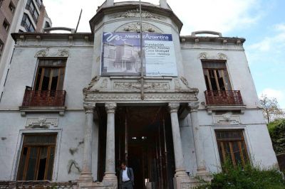 Volvieron las obras a la mansi�n Stoppel luego de 4 meses