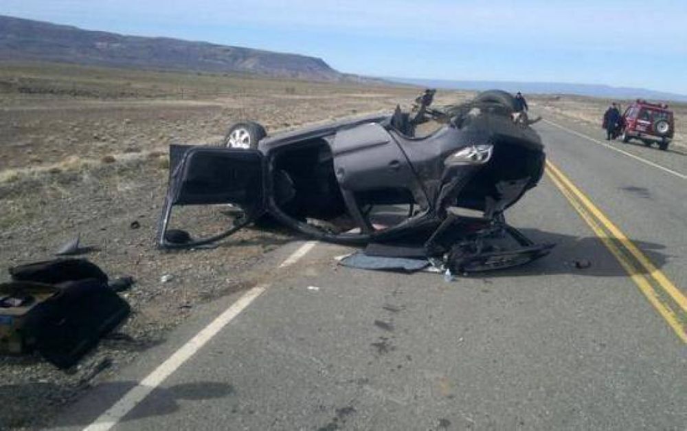 Result� gravemente herido tras volcar en la Ruta 40