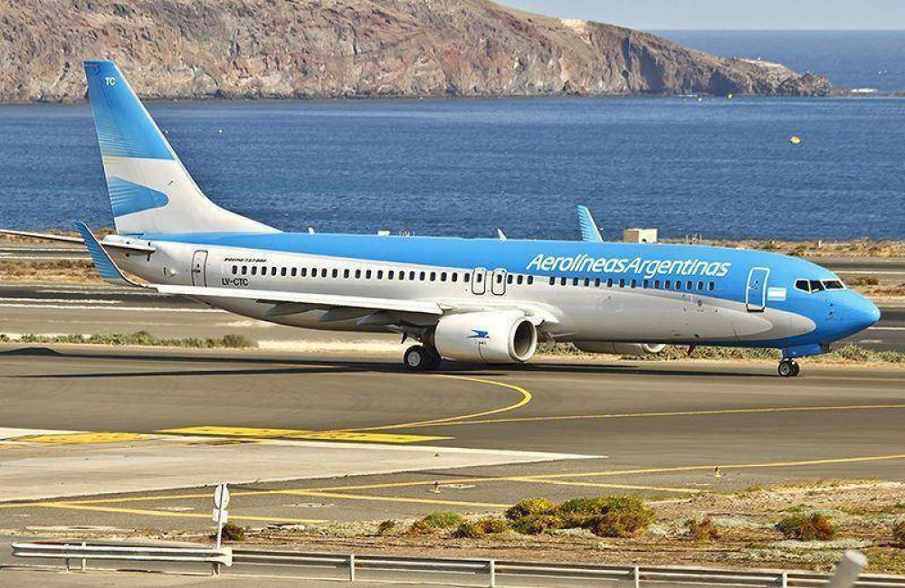 M�s vuelos de Aerol�neas hacia El Calafate