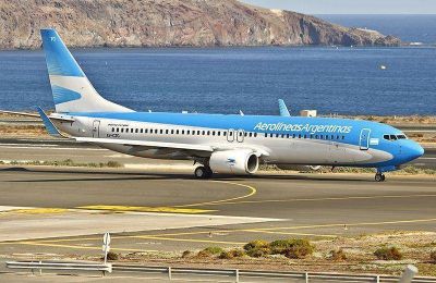 M�s vuelos de Aerol�neas hacia El Calafate