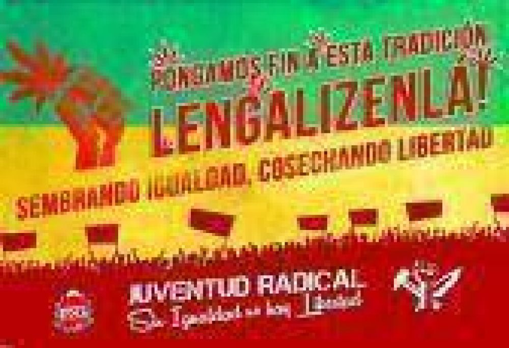Legalizaci�n de la marihuana: Fuerte cr�tica a la Juventud Radical platense por su postura a favor