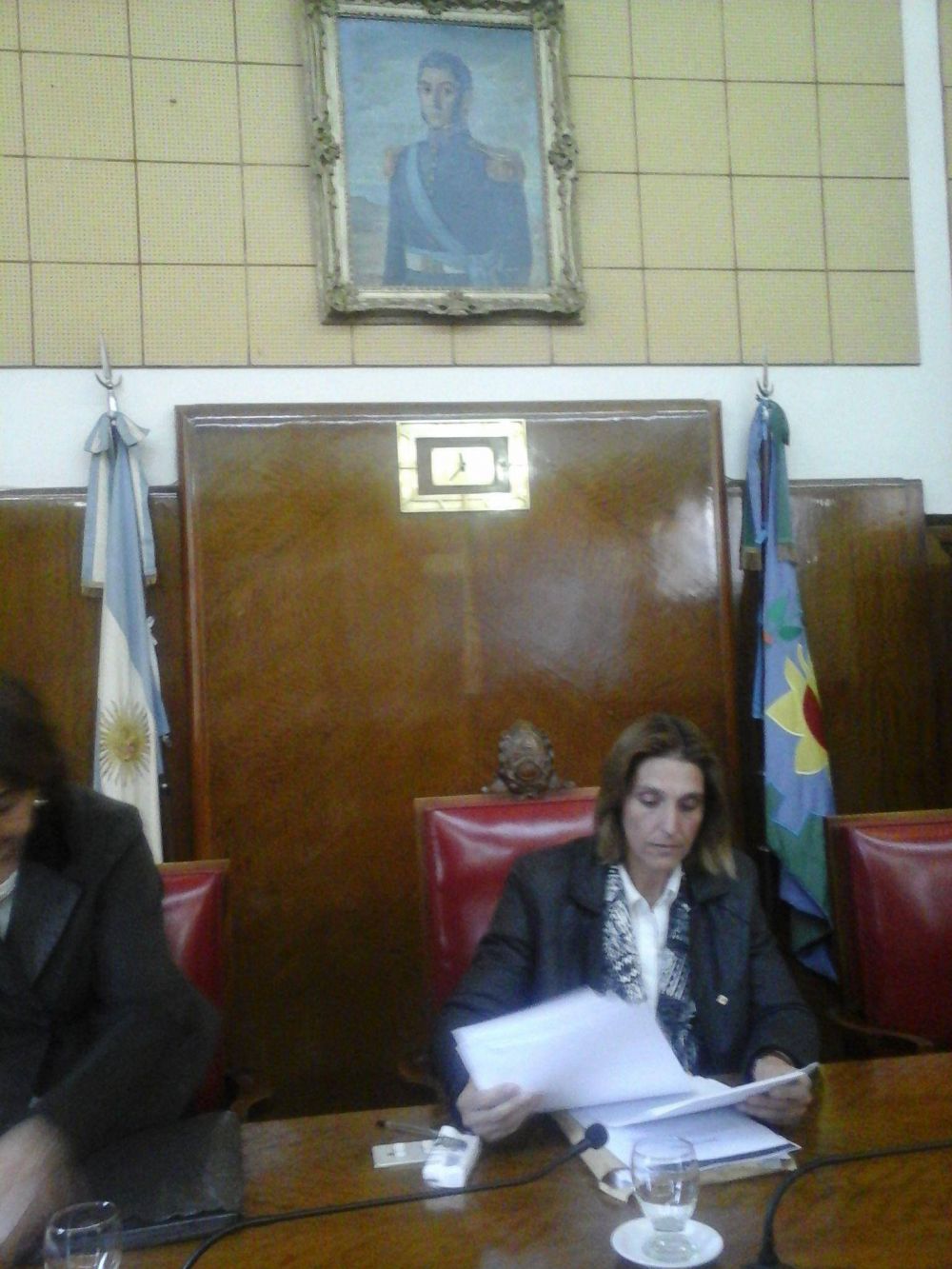 Baragiola fue removida de la presidencia del Concejo Deliberante 