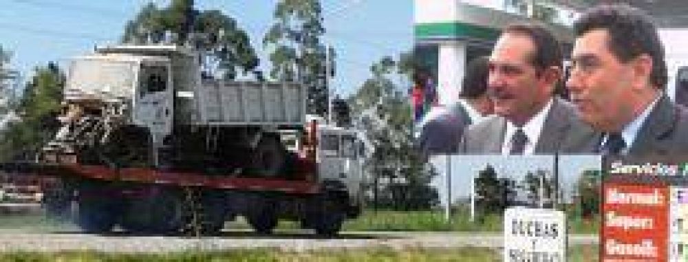 �Los gitanos compraron y se llevaron un cami�n municipal de Bella Vista?
