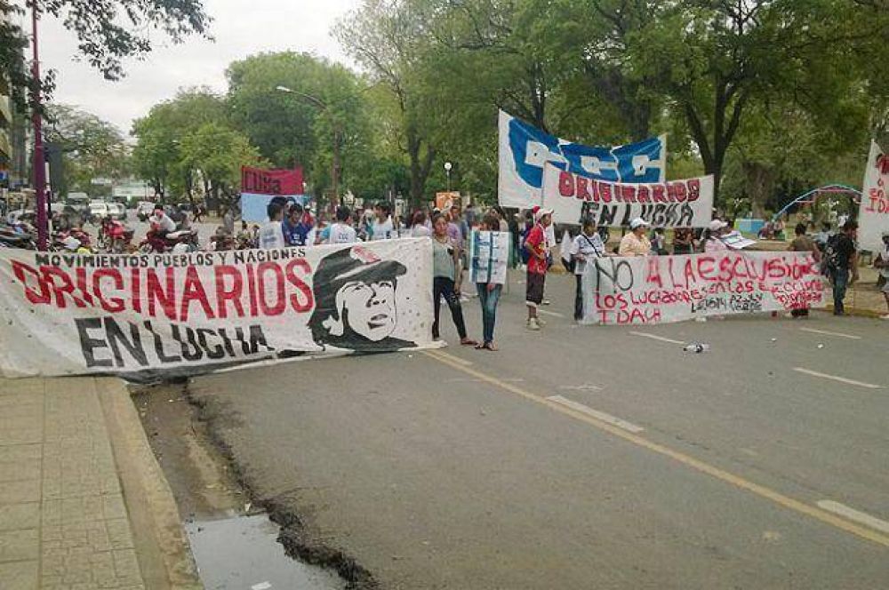 Masiva protesta de la Multisectorial provoc caos de trnsito en Resistencia